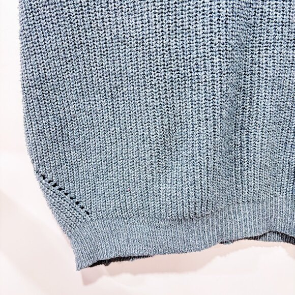 SHEIN Green Knit Sweater | Crewneck Cozy Casual Fall Layering | Size 4 * - Picture 5 of 8